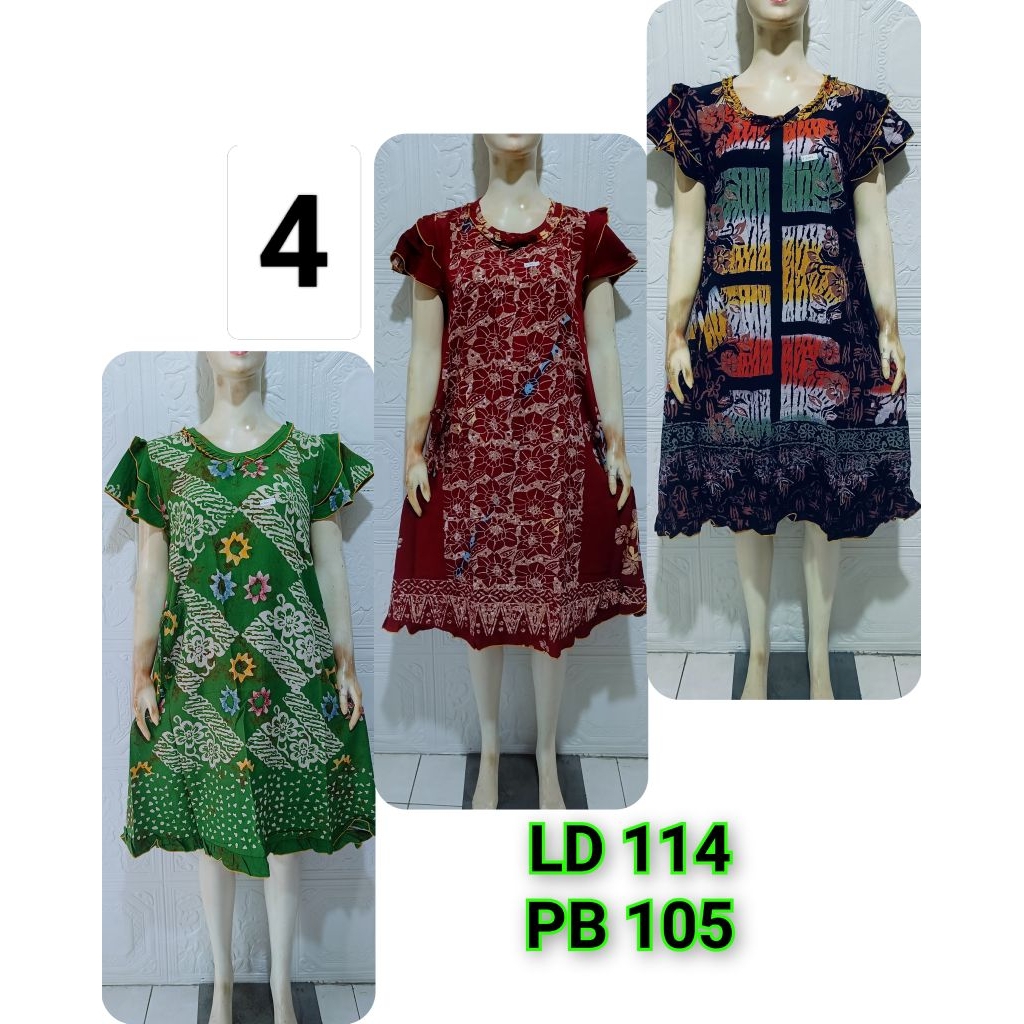 DASTER BATIK KEMBANG CETAK PREMIUM PRIMADONA