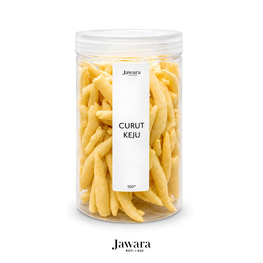 Curut Keju - Kue Gabus Telur Kering | Jawara Roti & Kue | 150gr | Halal Snacks