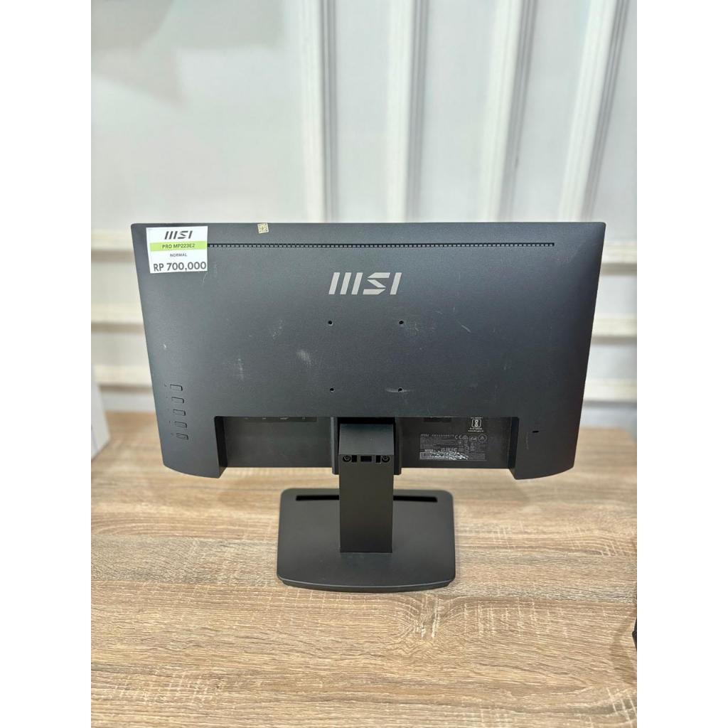 Monitor 2nd 22" MSI PRO MP223E2 (Bergaransi)