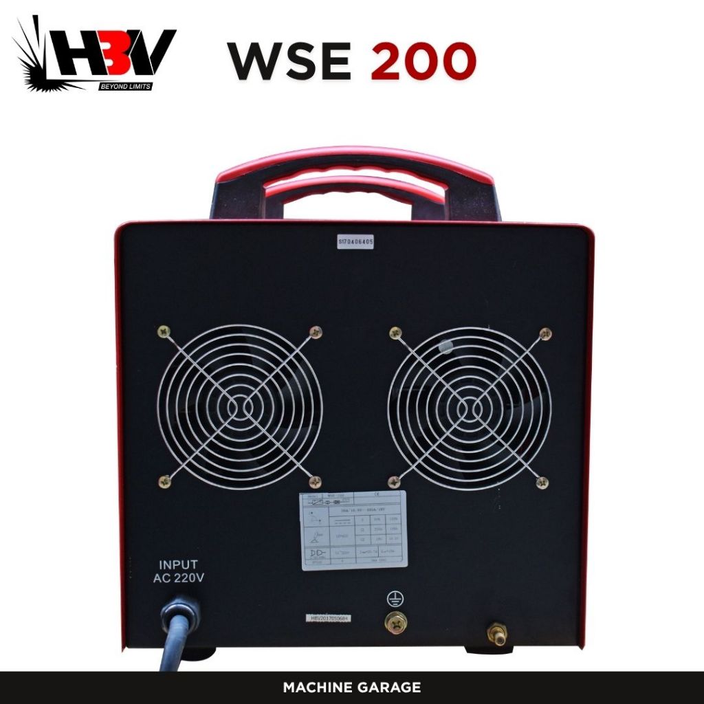 Mesin las WSE-200(Single phase-220v) TIG AC/DC heavy duty welding machine wse