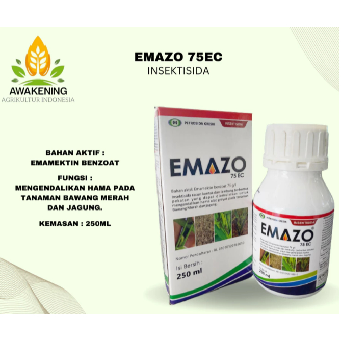 EMAZO 75EC 250ML INSEKTISIDA EMAMEKTIN