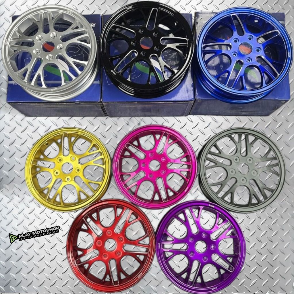 Velg Vespa Drumbrake LuiGY CS-03 Ring 12 | Velg Racing Vespa Sprint Primavera GTS