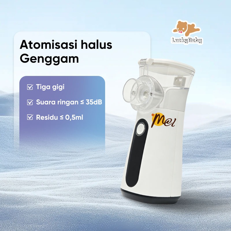 MCI Nebulizer Inhaler Portabe Dewasa Anak Mengobati Asma Dan Ketidaknyamanan Pernapasan