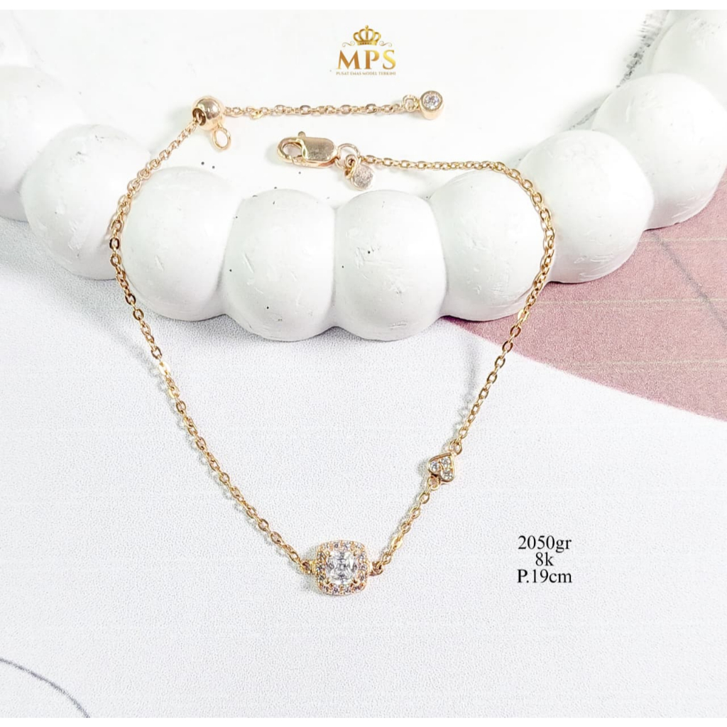 puterasokaraja NEW COLLECTION GELANG SERUTRANTAI EMAS ASLI KADAR 8K/375% TOKO EMAS PUTERA SOKARAJA
