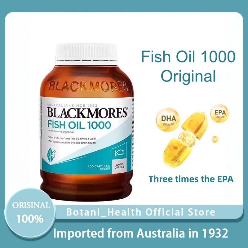 Blackmores Omega 3 Fish Oil Vitamin Minyak ikan 1000mg blackmores minyak ikan anakMeningkatkan memor