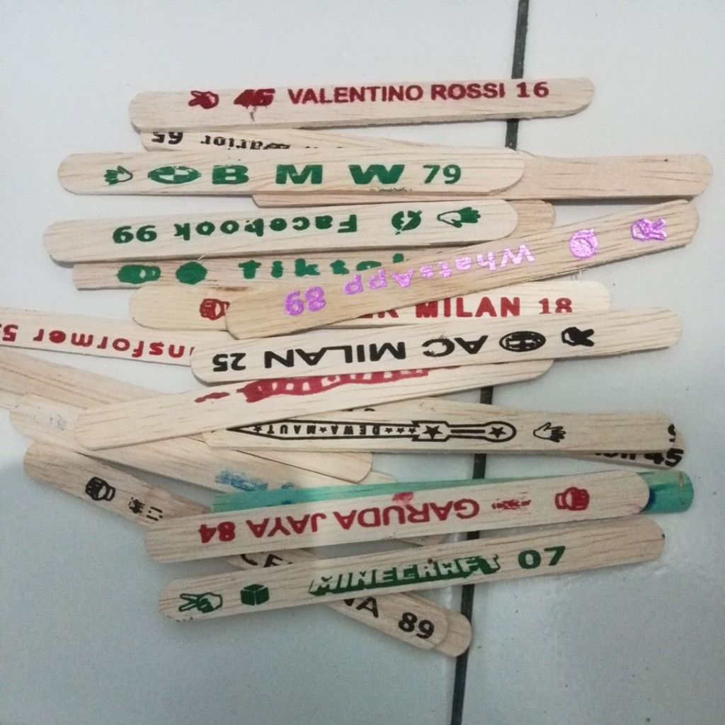 mainan stik kayu anak