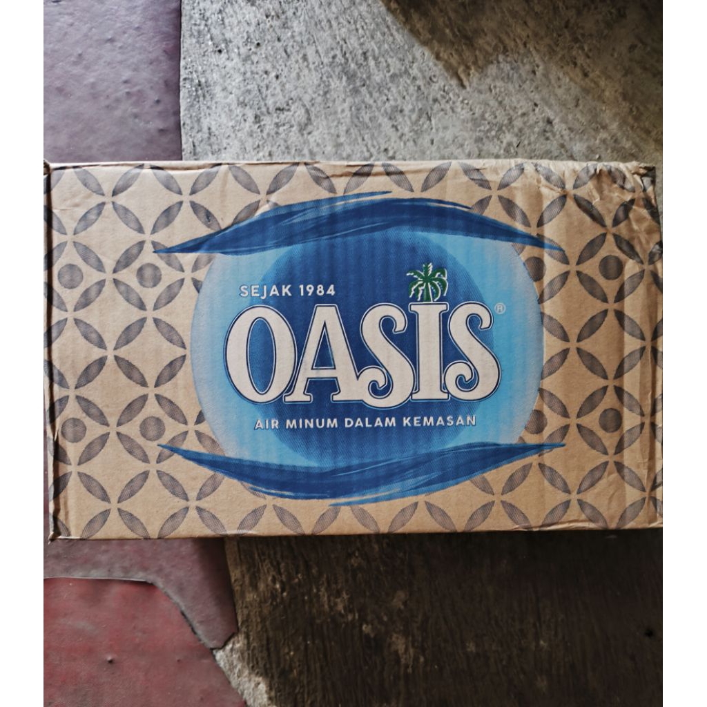 1Dus Oasis Air Mineral Gelas 200ml isi 48