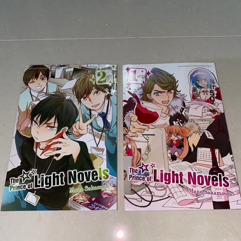 Komik Set : The Prince Of Light Novels 1-2 Tamat**