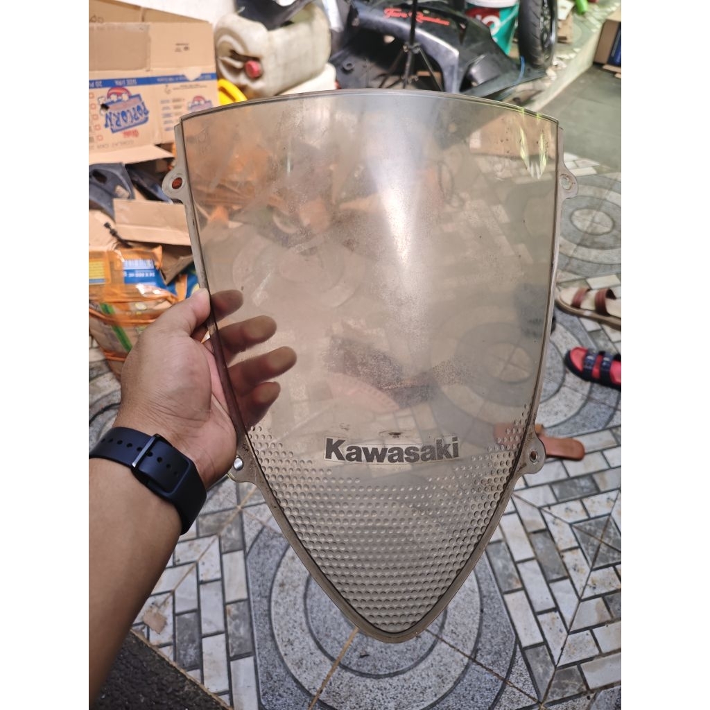 visor ninja 250karbu original