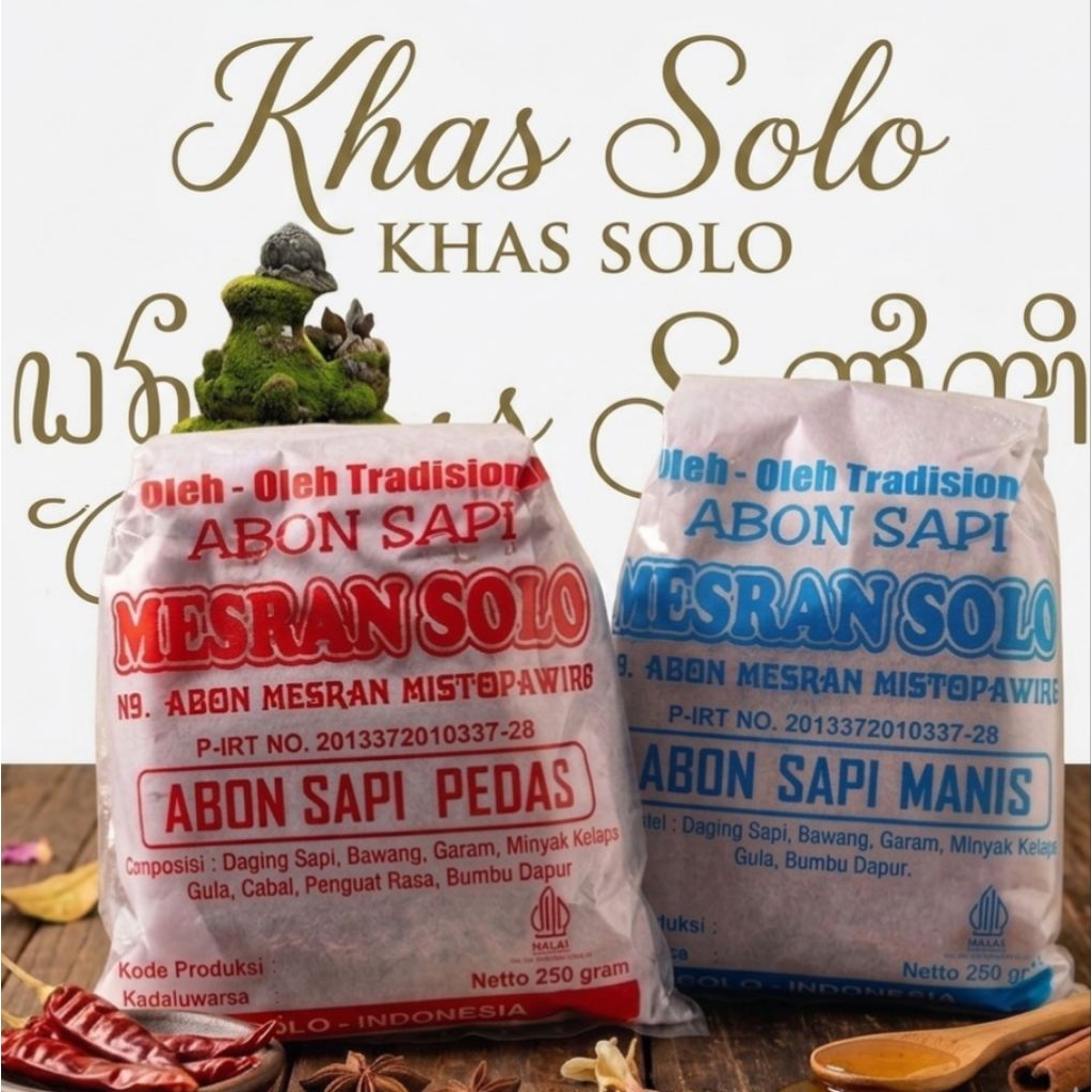 ABON SAPI MESRAN KHAS SOLO 250Gram.