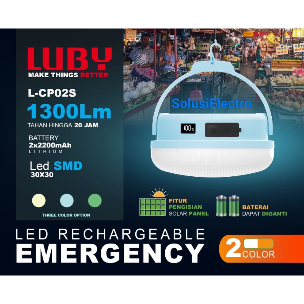 Emergency Lampu Luby