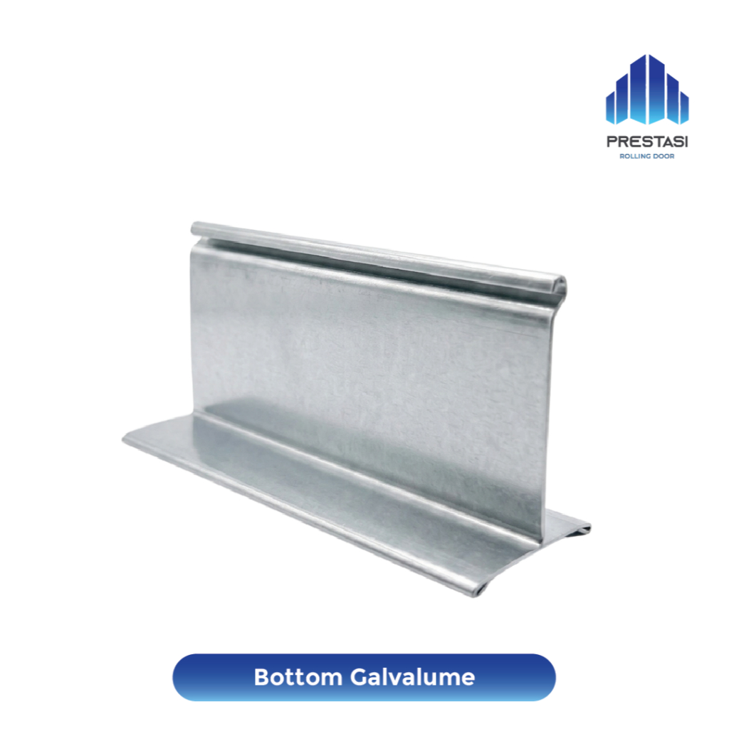 Bottom Galvalume Pintu Rolling Door Slat