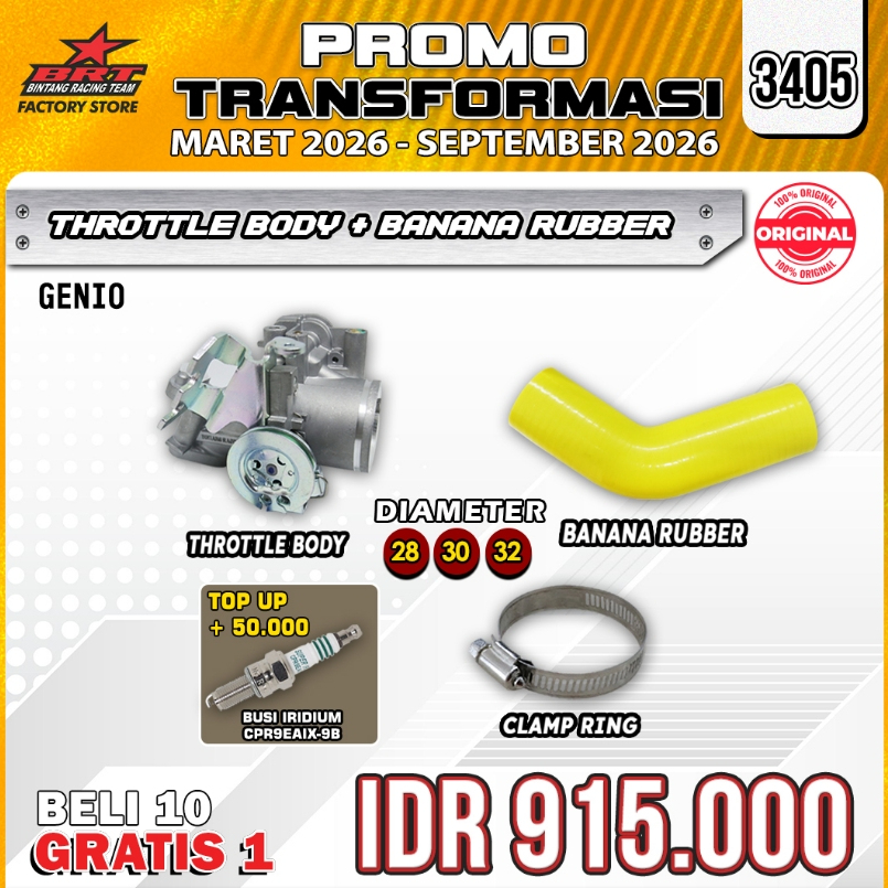 THROTTLE BODY ALL NEW BEAT/GENIO/BEAT DELUXE