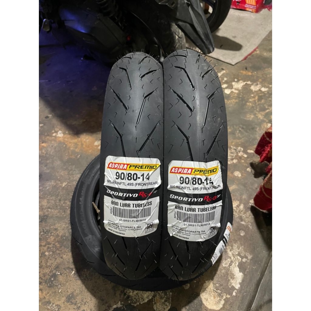 Ban Aspira premio sportivo rs-01 90/80 ring 14 tubles