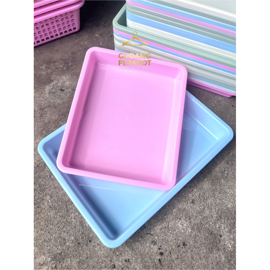 Nampan warna ssj / baki plastik