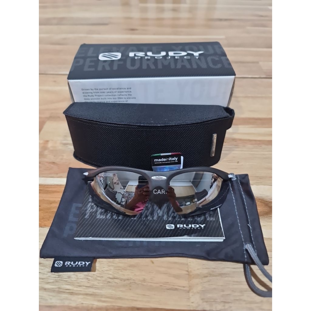 RUDY PROJECT Kacamata Seri RYDON Lensa Laser Black