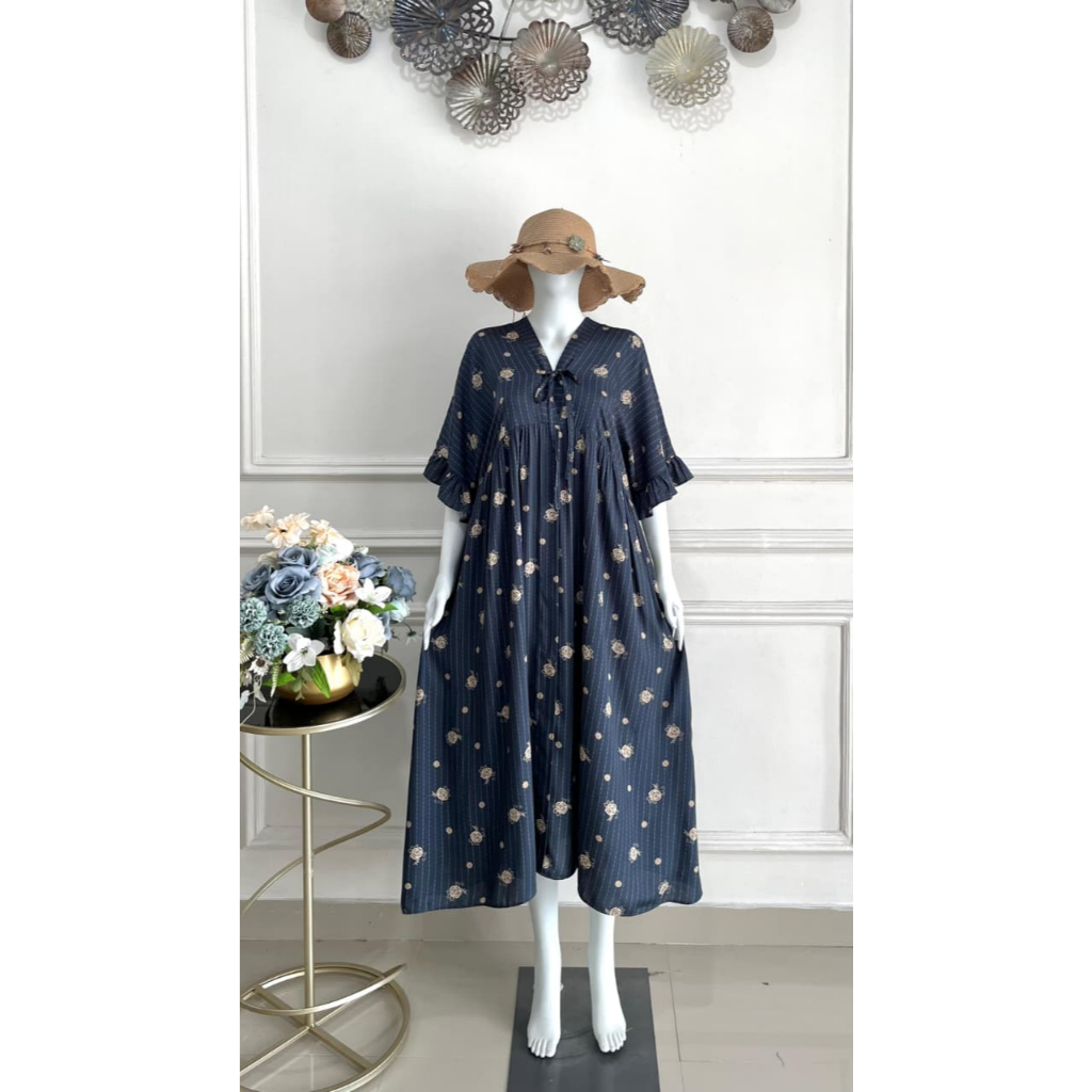 DASTER AQILA // DASTER RAYON IKAT PUNDAK