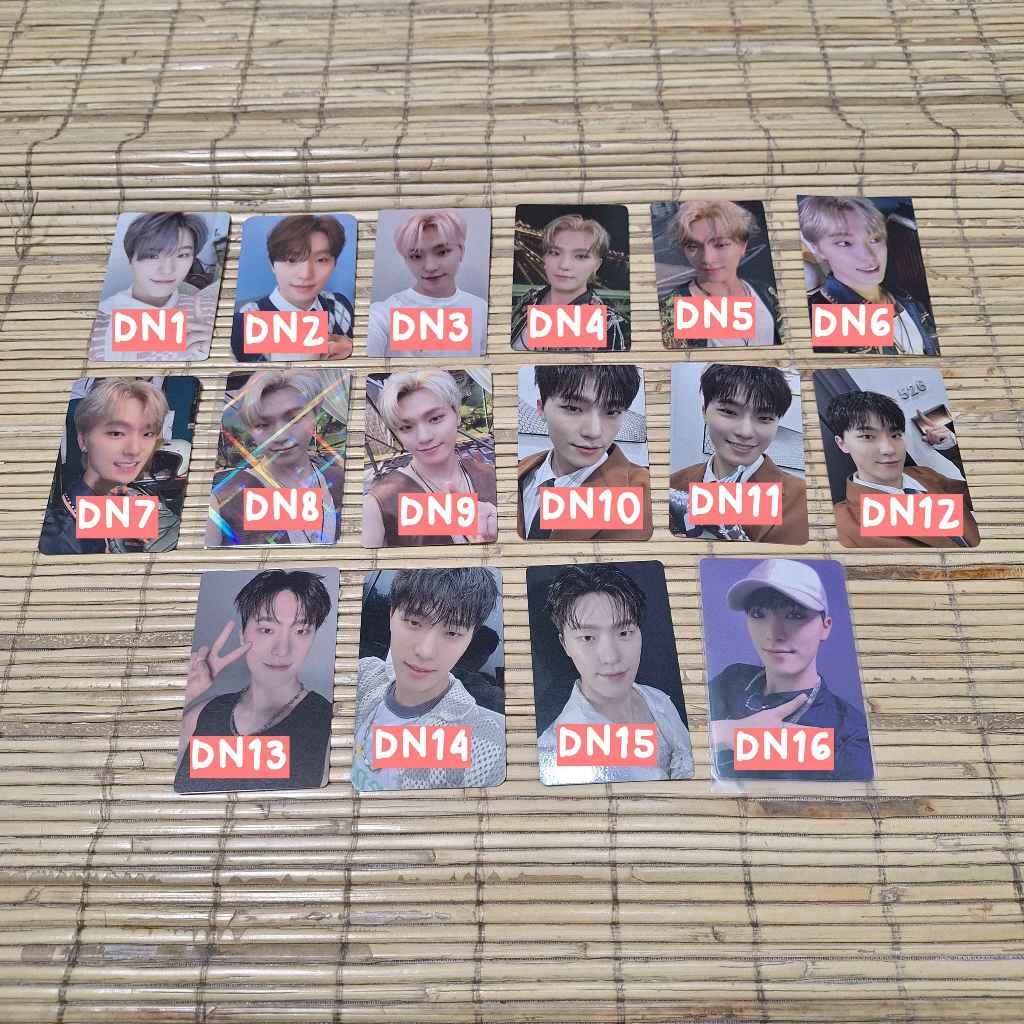 Seventeen Dino Lucky Draw / POB / Benefit / Album Photocards