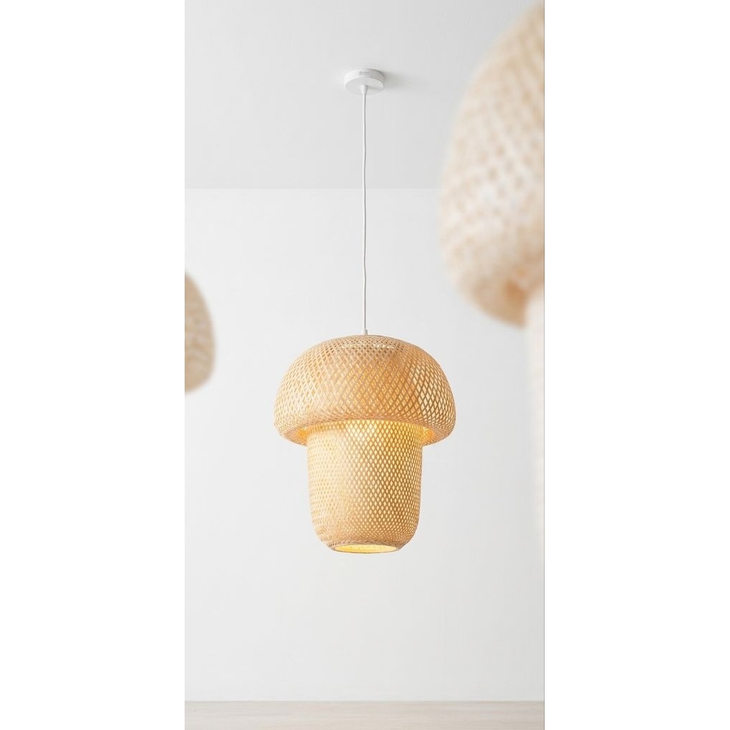 Lampu Gantung Bambu/Lampion Bambu Premium Set Dayani Indonesia