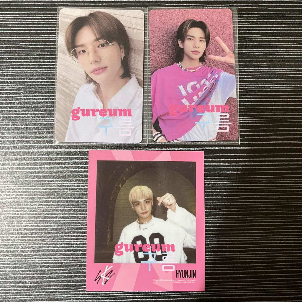 [ READY ] (2PCS LD + 1PCS POLA) STRAYKIDS MAXIDENT BENEFIT SOUNDWAVE LUCKYDRAW #3 (HYUNJIN SET)