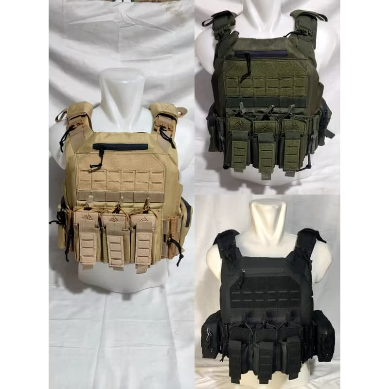 Rompi Body Vest Tactical Body Vest Tactical Rompi Body Vest Militer Rompi Pelindung Dada motif terba