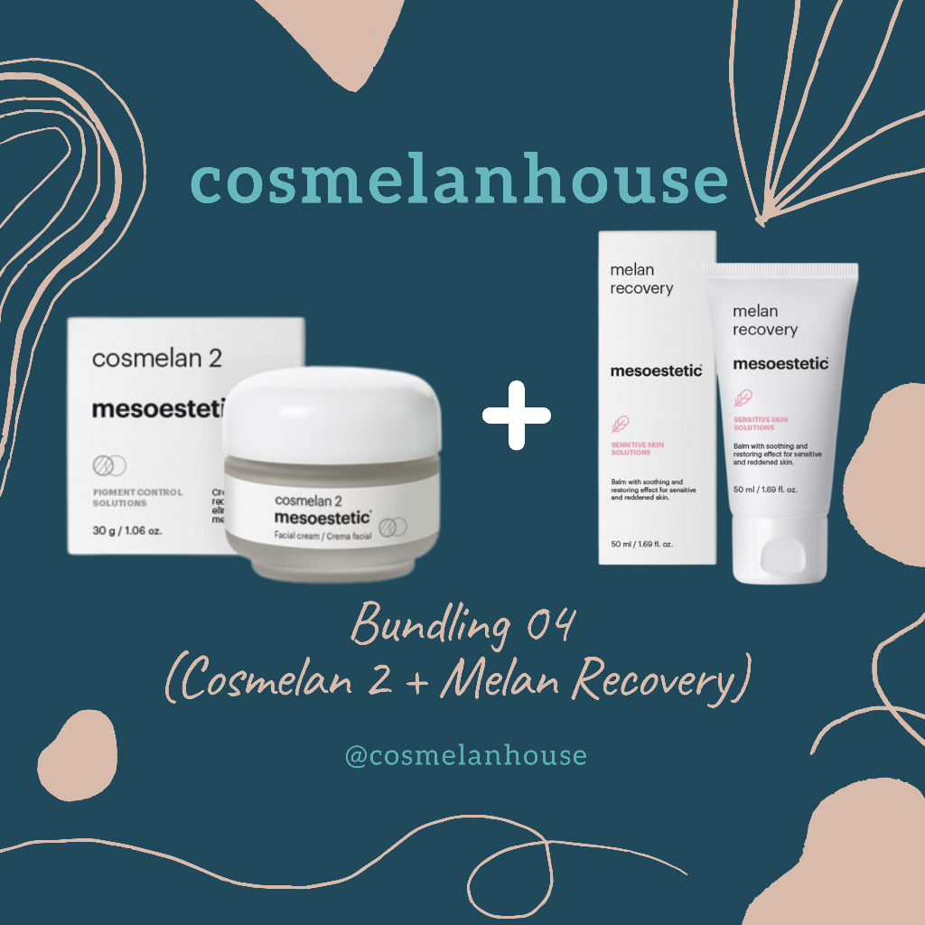 Bundling 04 Mesoestetic Cosmelan 2 dan Melan Recovery Paket Bundling