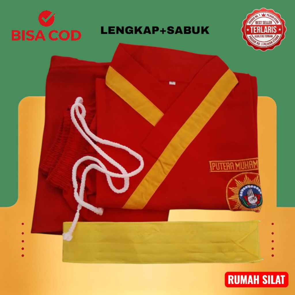 Seragam Tapak Suci/Baju Silat Tapak suci silat/Baju tapak suci anak