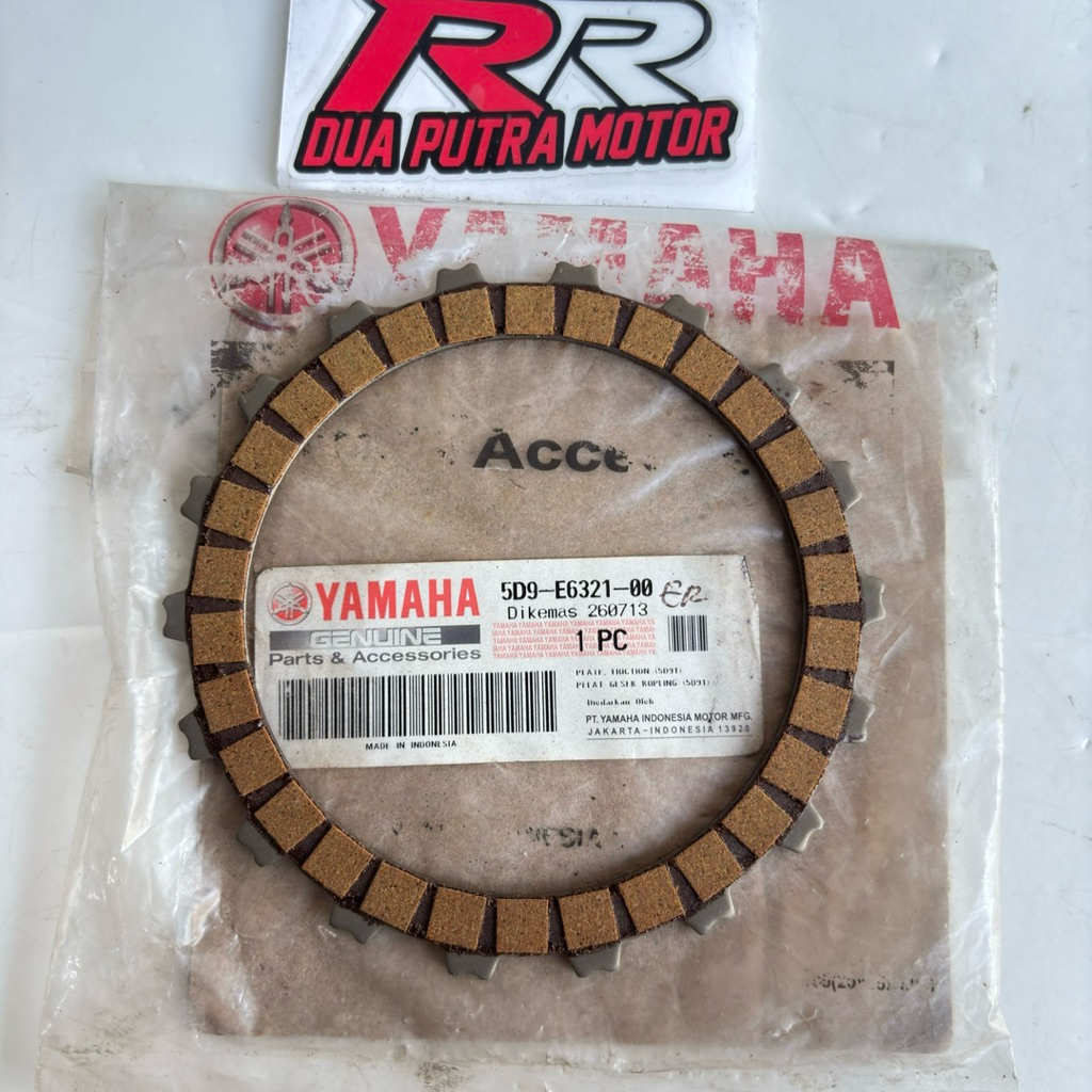 kampas plat kopling gigi besar original ori yamaha vega zr rr jupiter z new Z1 robot 115 5D9