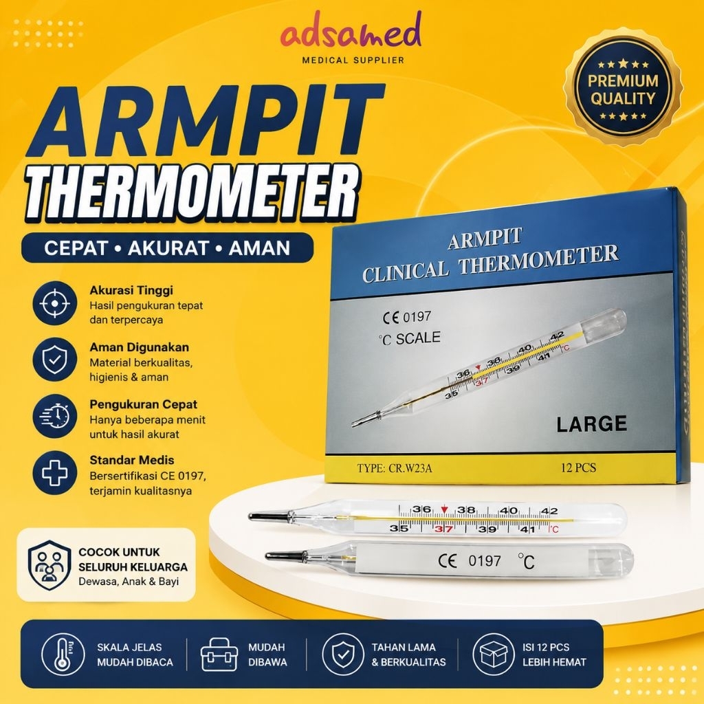 THERMOMETER RECTAL / THERMOMETER AIR RAKSA / TERMOMETER REKTAL AIR RAKSA