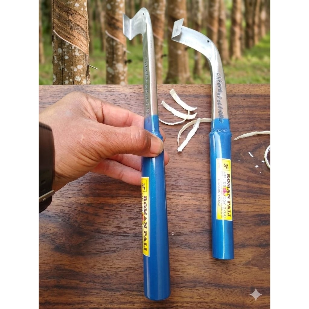 PISAU sadap karet bahan baja Per mobil