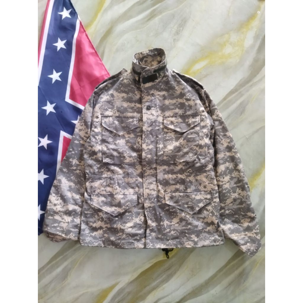 DIGITAL CAMO M65 FIELD JACKET