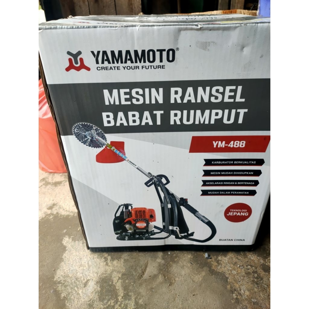 MESIN RUMPUT 4 TAK YAMAMOTO YM 488