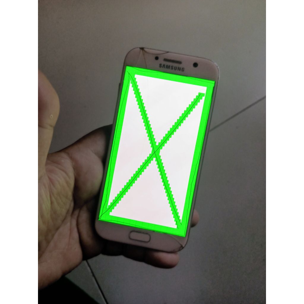 lcd samsung A5 2017 copotan