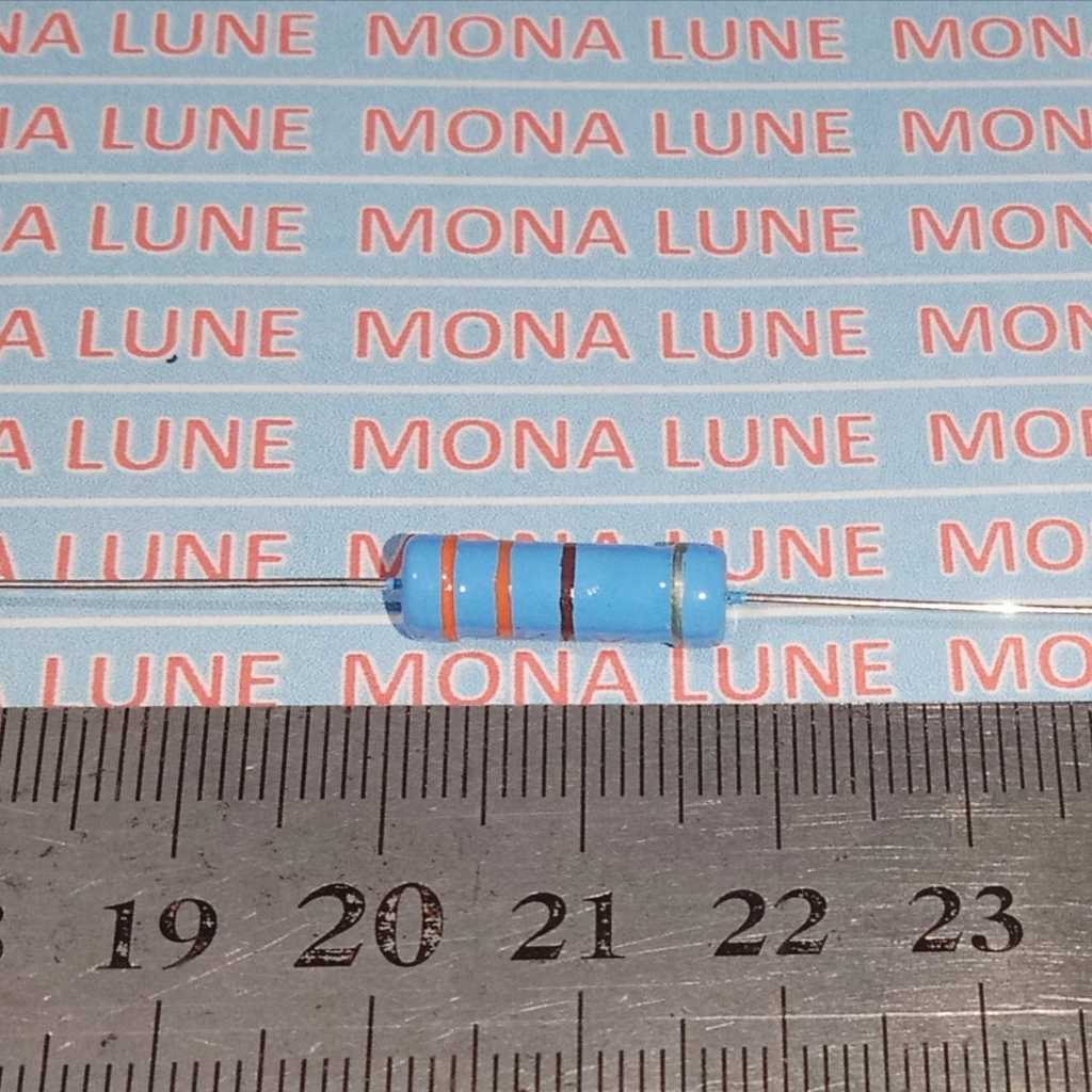 BIRU 330R 3W 5% resistor 330 r 3 watt 330 ohm 3 w 3watt 5 persen 330r 3w
