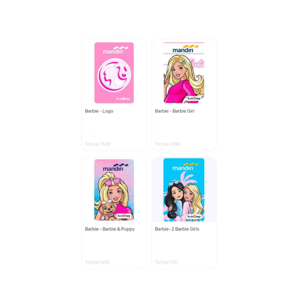 e-money barbie mandiri