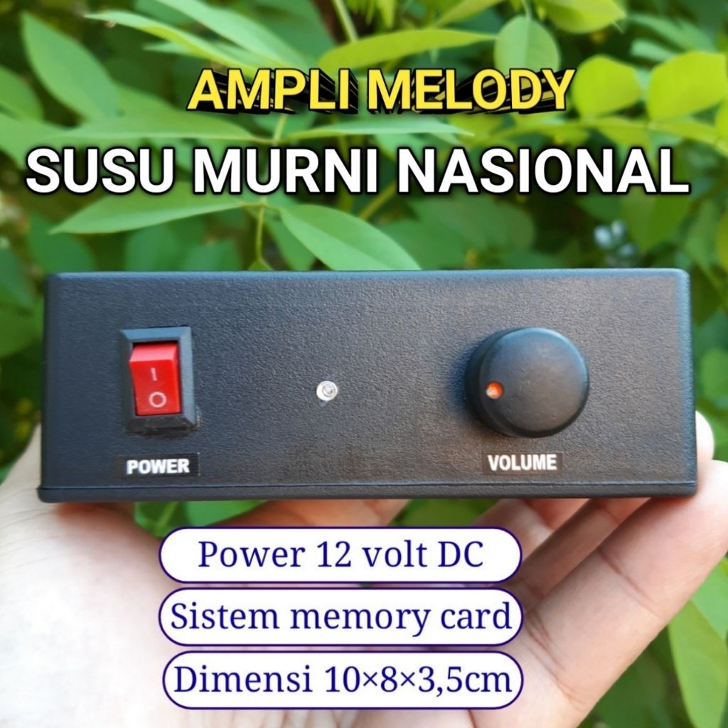 Ampli jualan keliling jinggle melody susu murni nasional