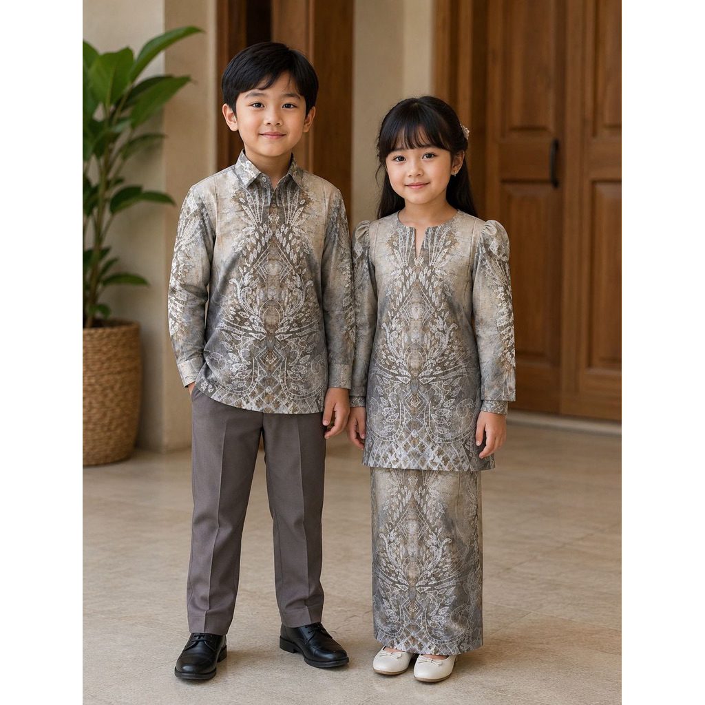 Baju Kurung Sasirangan Anak