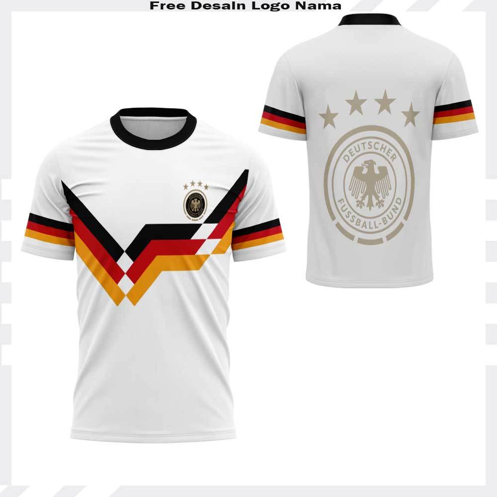 Jersey Sepak Bola Jersey Jerman /Jersey Suporter Germany full print Germany