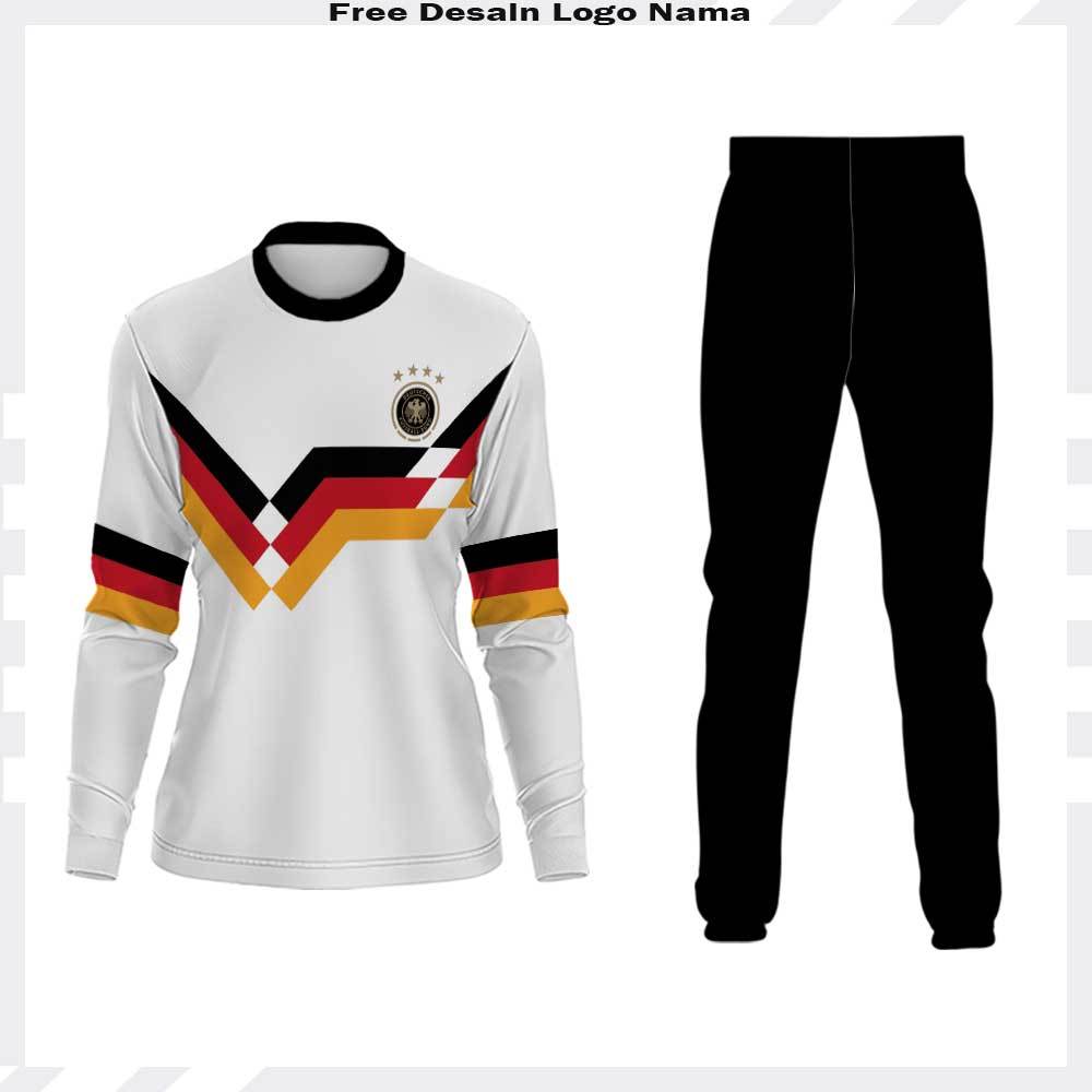 Baju Kaos Wanita Jersey Bola Jerman Piala Dunia 2026 - Jersey Germany - Jersey Jerman Pildun 2026