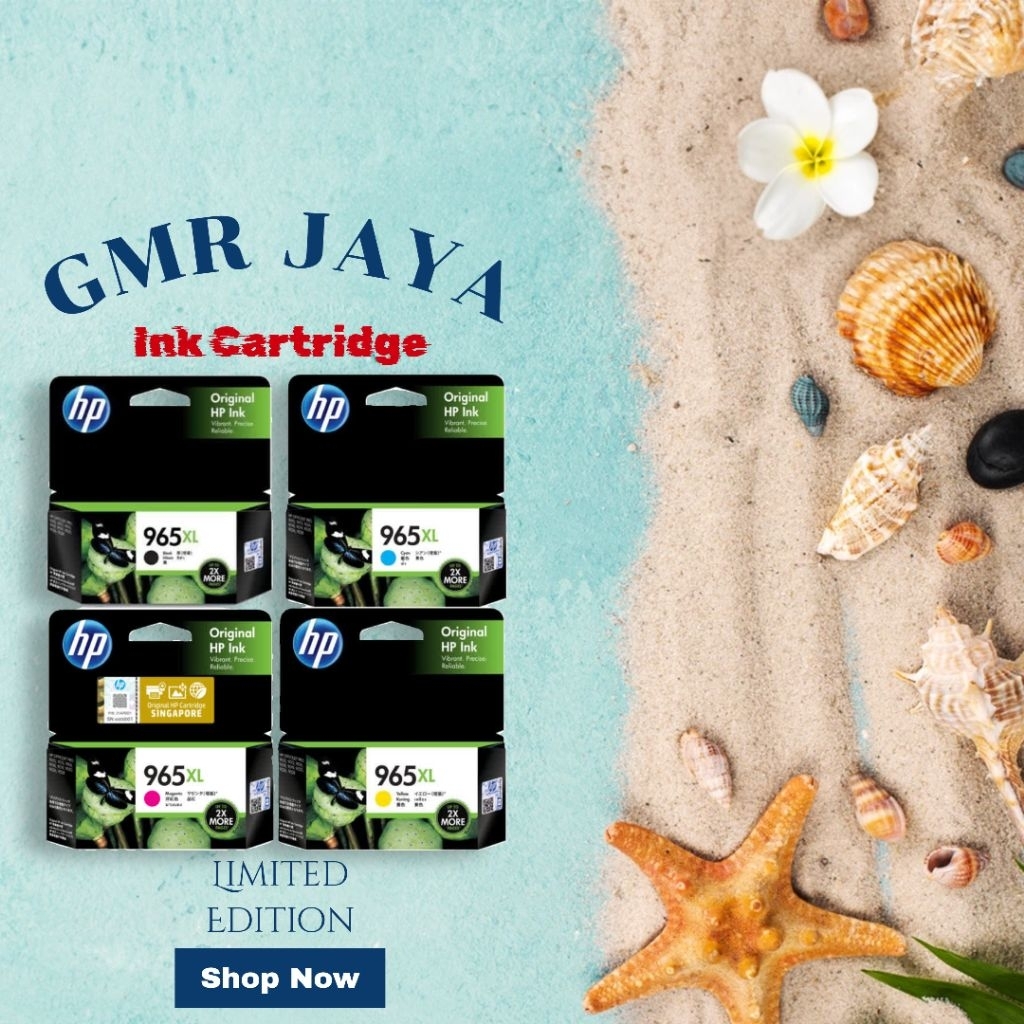 Tinta Cartridge hp 965XL Original / Tinta Printer HP OfficeJet Pro 9010 All-in-One HP OfficeJet Pro 