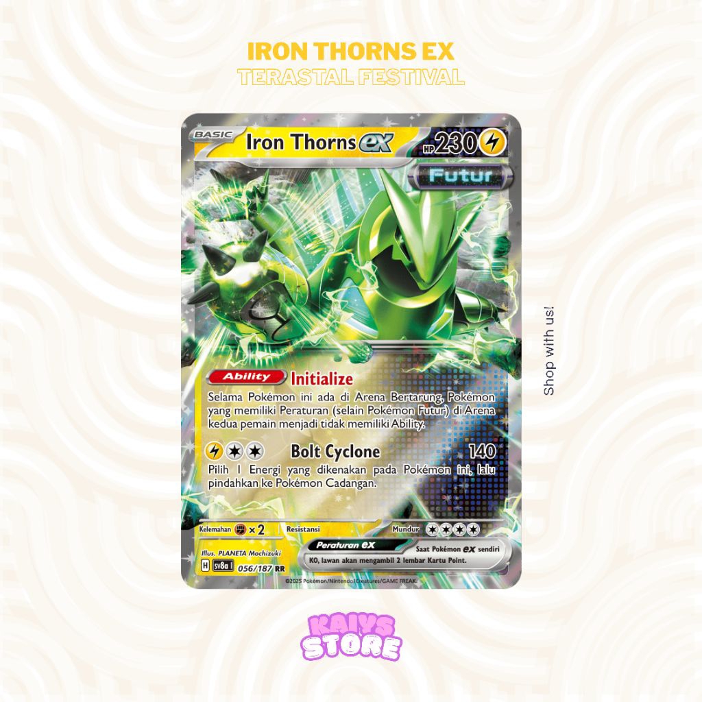 TCG Pokemon - Iron Thorns Ex RR