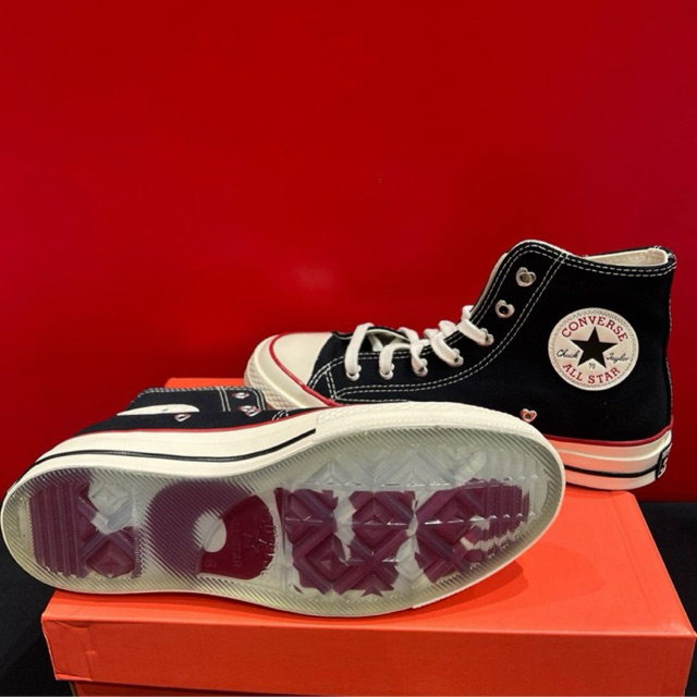 (JASTIP) Converse Chuck 70 Valentine's Day Black