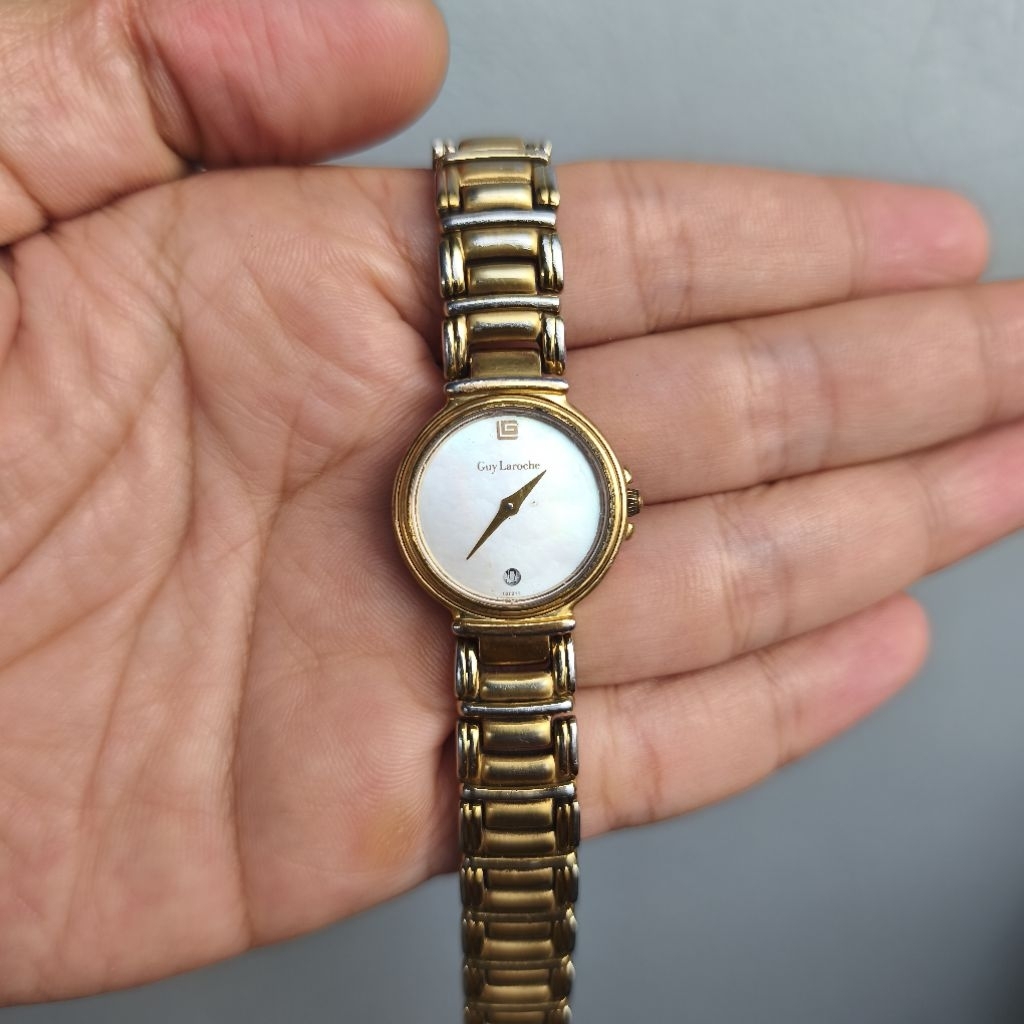 JAM TANGAN GUY LAROCHE VINTAGE RARE BEKAS SECOND NOT SEIKO NOT CASIO