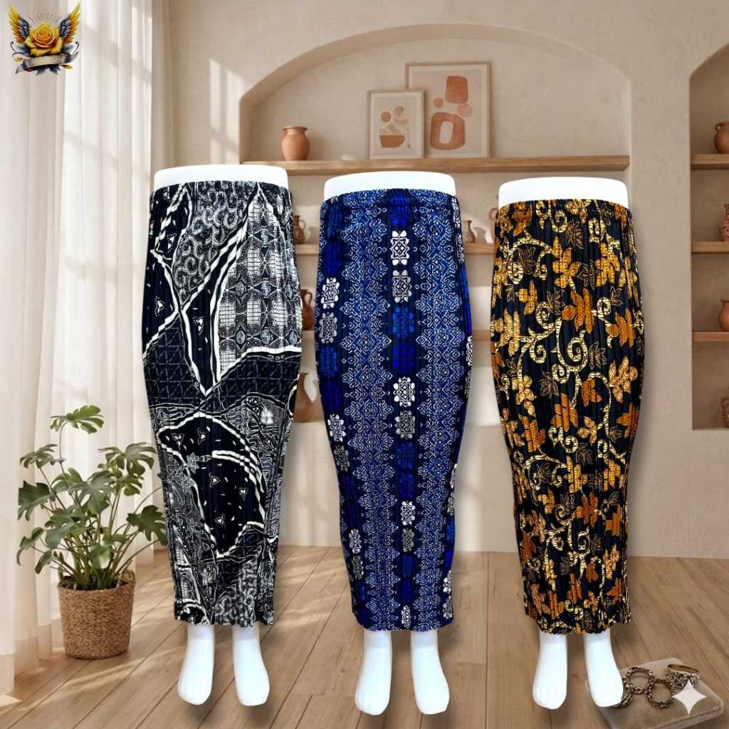 bawahan kebaya anak usia 7-12tahun/rok pliaket batik/bawahan kebaya anak modern