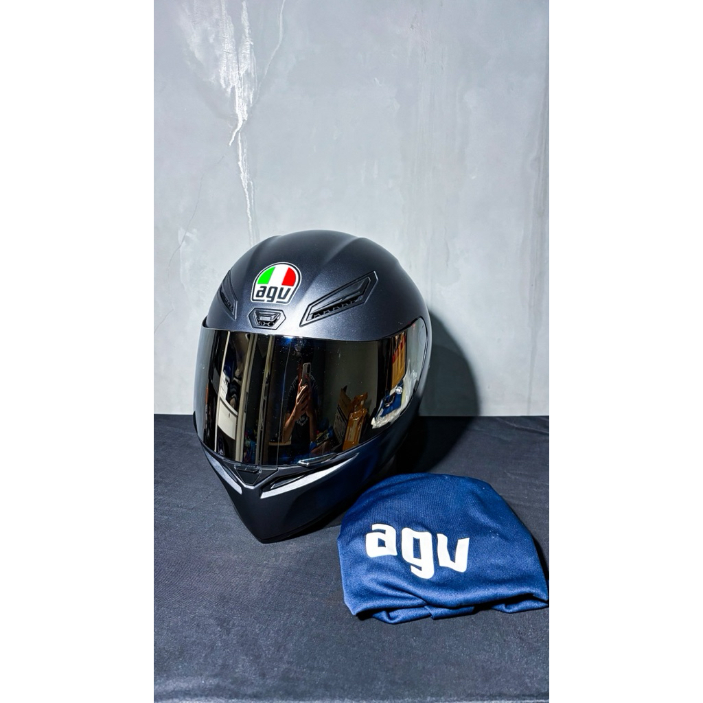 Agv K1 Black Doff ORIGINAL