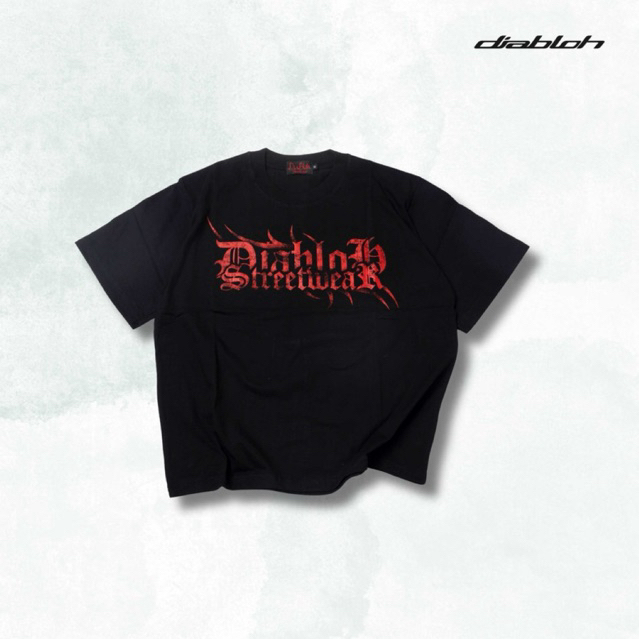 DIABLOH 28RED BOXY TSHIRT