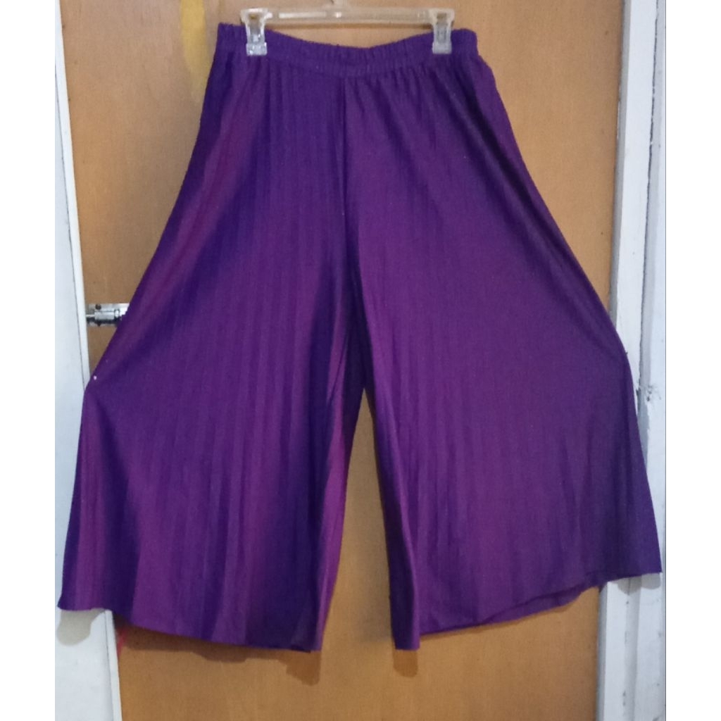Kulot Plisket Jumbo Preloved