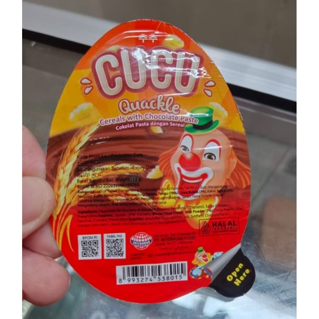 CUCU COKELAT RICE CRISPY