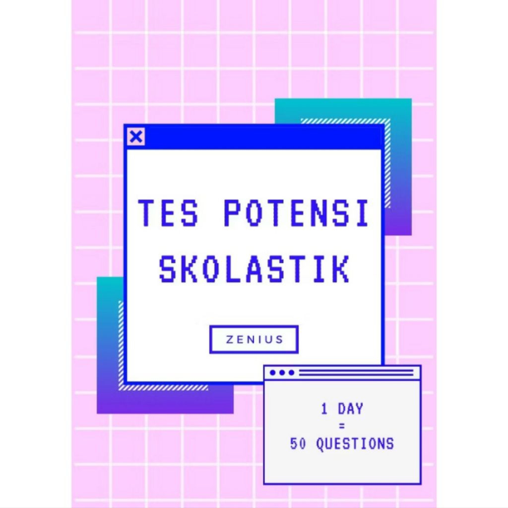 Buku TPS Zenius B5 Spiral 235 Halaman Belum Pernah Dicoret