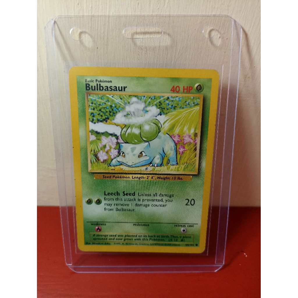 Kartu Pokemon Vintage Bulbasaur